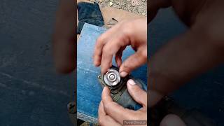 How to make a hole in wood using a grinder. #shorts_ #grinding #indianshorts