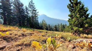 Wildfire Smoke Drove Us Off Thunder Mountain| Near Olympic Valley, California