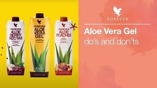 Aloe Vera Gel Do's and Don'ts | Forever Living Products