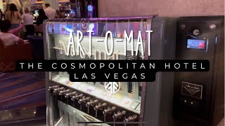 Hunting Down a Pocket Friend from the Art-o-Mat Machine at The Cosmopolitan Hotel in Las Vegas