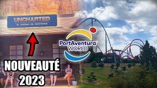 UNCHARTED JE TESTE LA NOUVEAUTÉ 2023 [PortAventura + Ferrari Land] (VP.1)