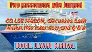 TWO CRUISERS WHO JUMPED, COOKIE LEAVING CARNIVAL, CD LEE MASON reflects + more