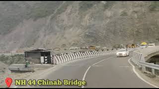 NH44 Chinab Bridge || Ramban Bridge || Jaswal Karol Bridge || Kashmir Highway