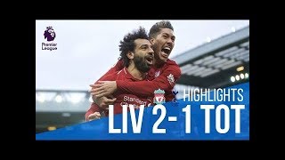 Liverpool 2:1 Tottenham highlights. english commentary Martin Tyler