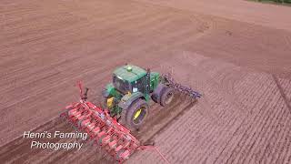 Drilling Suger Beet - John Deere 6610 - Roydon Hall Farm