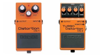 Using Boss Distortion Pedals (Boss Distortion & Boss Turbo Distortion)