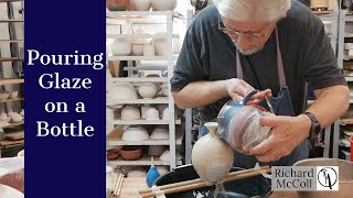 Glazing Bottles by Pouring