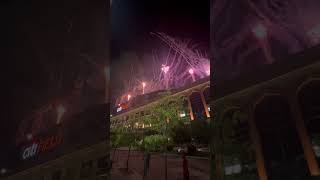 Fireworks at Citifield Stadium