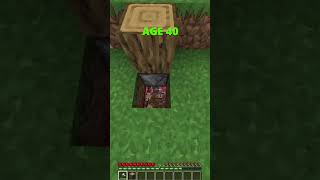 Minecraft How To Escape Traps At Different Ages🤯(INSANE)😍 #minecraft #shorts