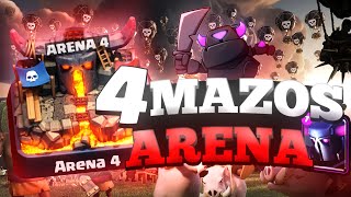 5 MEJORES MAZOS PARA ARENA 4 EN CLASH ROYALE / Mazos para subir a arena 5