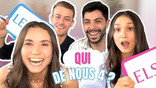 QUI DE NOUS 4 ? (avec nos copains)