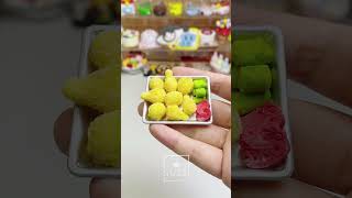 DIY Crafts Mini Foods and Refrigerator /DIY Clay Crafts/DIY Miniatures Crafts/DIY Handmade Crafts