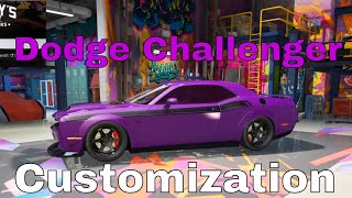 THE TOUGHEST RIDE - GTA 5 CAR CUSTOMIZATION (DODGE CHALLENGER)