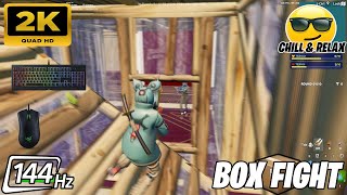 [ 2K | 240 FPS ] Relax😴| Fortnite ASMR | Box Fight 📦 Gameplay | Razer Cynosa Satisfying Sound😴