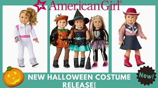 NEW AMERICAN GIRL DOLL HALLOWEEN COSTUME RELEASE!🎃