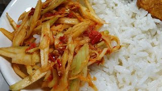 CARA MEMBUAT SAMBAL MANGGA MUDA YANG ENAK DAN SEGAR