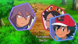 Infernape y Paul se reencuentran