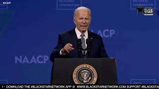 Biden Speaks at 115th National NAACP Convention