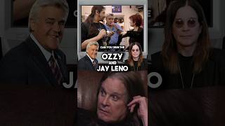 Ozzy with Jay Leno #theosbournes #jayleno #ozzyosbourne #thebasementtapes