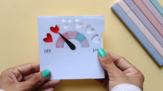 How to make Magic card // easy craft ideas [magic love wheel]