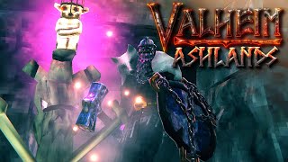 Black metal tech! Totem time? | Valheim Ashlands - 13