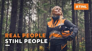 Viktoria Carstens – professional arborist | Real people, STIHL people