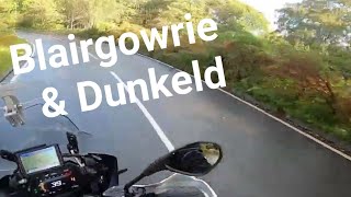 Dunkeld to Blairgowrie Roads less travelled with the Scottish motorrad riders #adventure #motorcycle