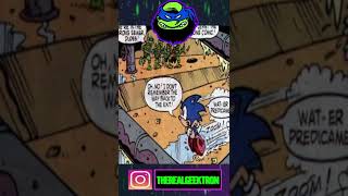 Ninja Turtles and Sonic Crossover Explained | TMNT #Shorts