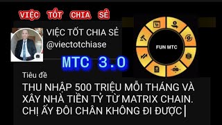 THU NHẬP 500 TRIỆU MỖI THÁNG VÀ XÂY NHÀ TIỀN TỶ TỪ MATRIX CHAIN. CHỊ ẤY ĐÔI CHÂN KHÔNG ĐI ĐƯỢC