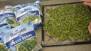 How to Dehydrate Frozen Green Beans