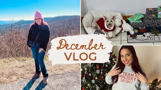 DECEMBER VLOG (Presents, DWTS Finale, Georgia) | Samantha Sophia