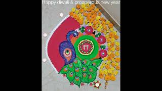 Diwali special free hand rangoli '2021