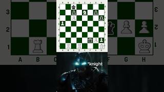 That's How easy it is for a Knight to Checkmate☠️ #Chess