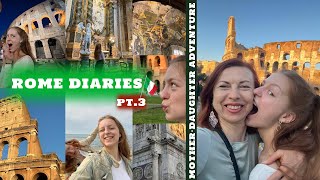 ROME TRAVEL VLOG | more churches, Colloseum adventure & Lido di Ostia | DAY IV & DAY V