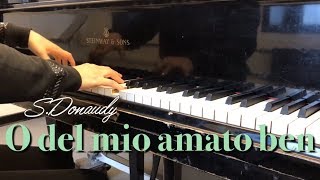 O del mio amato ben, in Ab Major, Karaoke, Piano accmpaniment