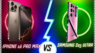 Samsung Galaxy S25 Ultra vs iphone 16 Pro Max Specs Review🎗️ | Nafi Tech