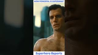 Superman कितना Powerful है? | How Strong is Superman? #shorts