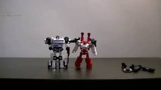 Peteman Reviews Iron Factory Manacle and Turrets aka Transformers Slammer and Six Gun