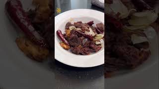 Crispy Fried Beef အမဲကြော် #shorts #dubai #dubai #easyrecipe #everyone #myanmar #foodie #reels