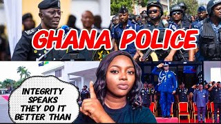 SEE HOW GHANA POLICE 👮‍♀️ IS LEADING BY EXAMPLE AND TRENDING IN AFRICA FOR GOOD CONDUCTS