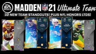 FREE 95 OVR Team Standout! 32 Upgrades PLUS NFL Honors LTDS For Herbet, Young