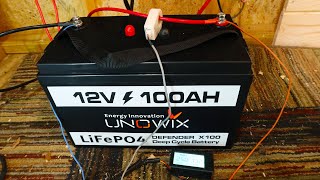 Unowix 12.8v 1280wh Lifepo4 Battery