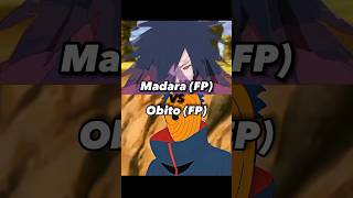 Obito vs Madara #whoisstrongest #shorts #viral #foryoupage #foryou  #madara #naruto #obito