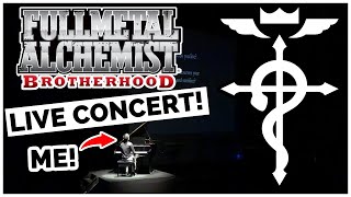 [The ONE Take] Fullmetal Alchemist Brotherhood OP Again LIVE Piano version