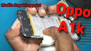 How To Open Oppo A1k, How To Open Back cover Oppo a1k, Oppo CPH1923 Open