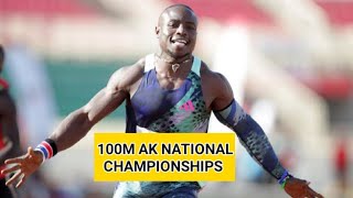 Omanyala stuns the field||100m Heats AK National Championships