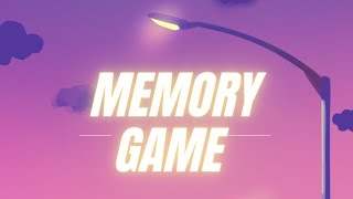 Memory Game || Train your Visual Memory