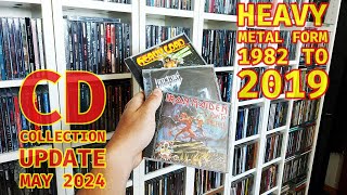 HEAVY METAL (Heavy/Speed/Power/Thrash/Groove/Compilations) CD COLLECTION from 1982 to 2019