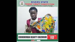 MEET CHUKWUMAN BEAUTY CHIZURUM: SKILLUP NAIJA'S TEENS' CRAFT COMPETITION #skillupnaija #shorts