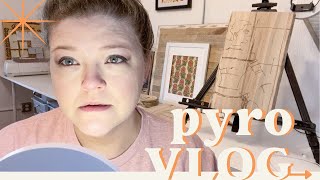 VLOG 1 - Art Studio Setup - Struggles with Lighting - Pyrocrafters by Aney